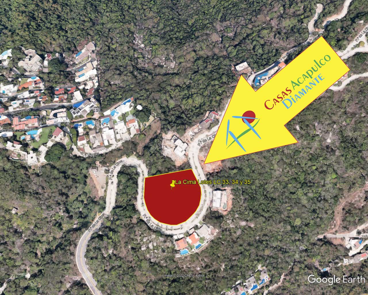 Terreno La Cima LC 33, 34 y 35 - Vista aérea 1